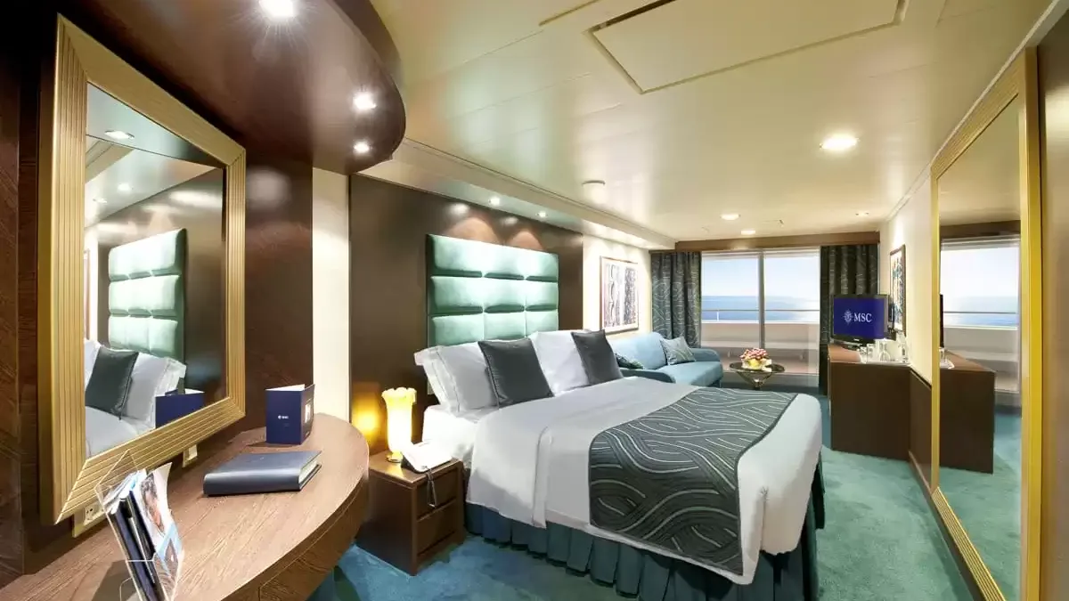 Une cabine à bord du MSC Splendida