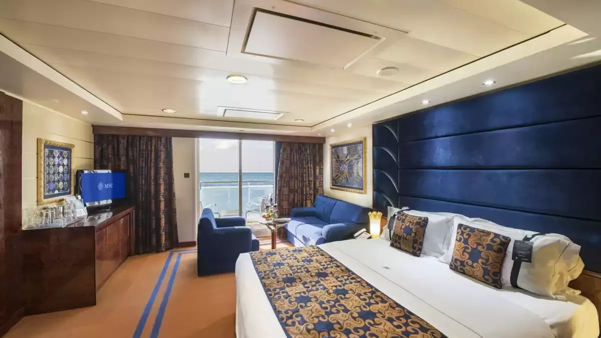 Une cabine à bord du MSC Splendida