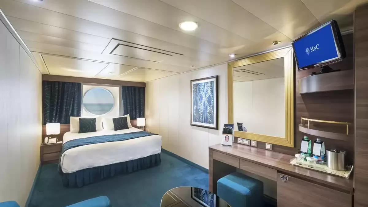 Une cabine à bord du MSC Splendida