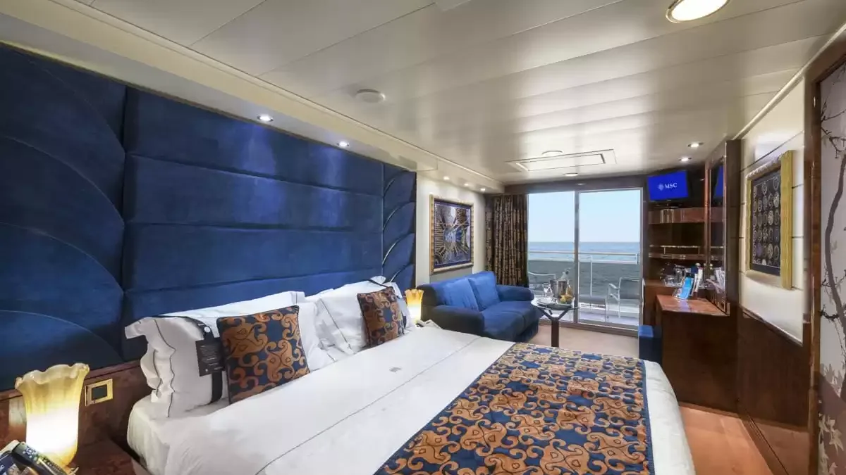 Une cabine à bord du MSC Splendida