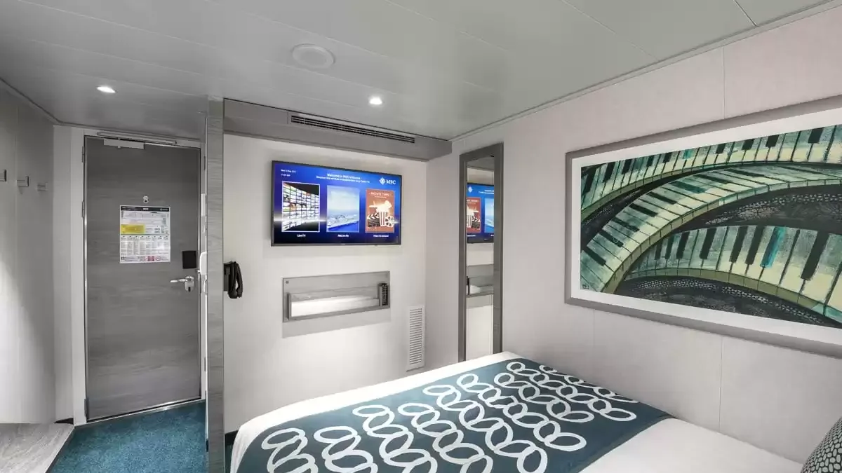 Une cabine à bord du MSC Virtuosa
