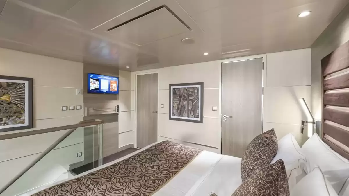 Une cabine à bord du MSC Virtuosa