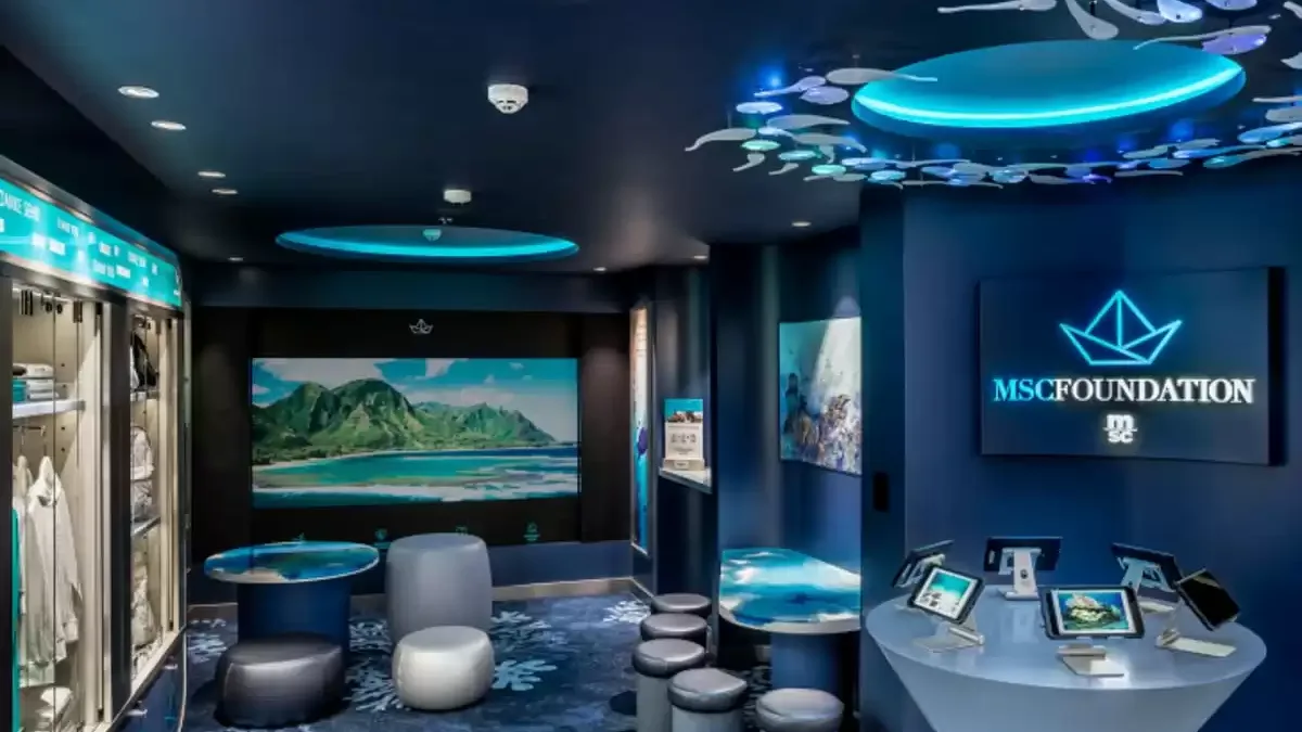 Espaces et activités à bord du MSC World Asia