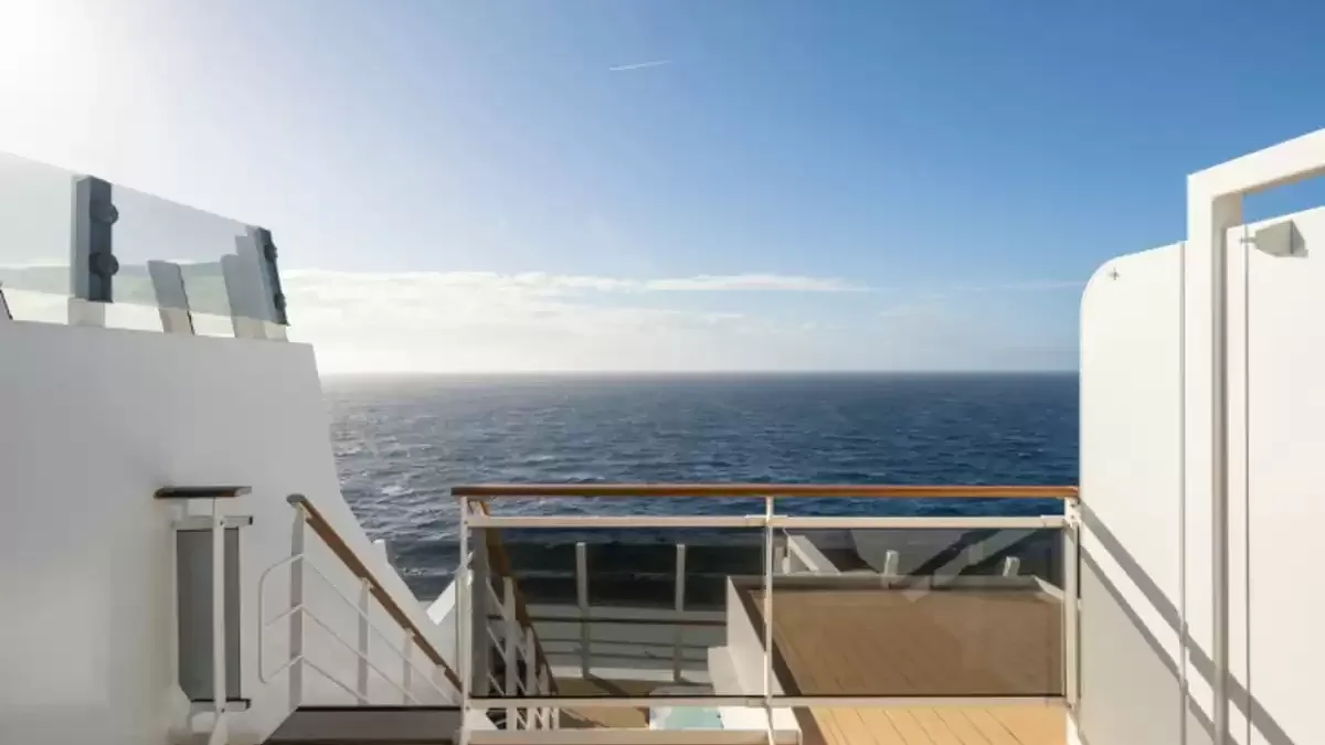 Une cabine à bord du MSC World Asia