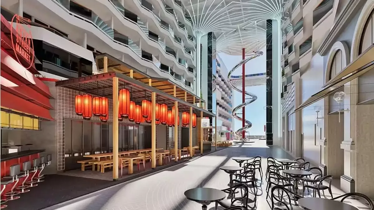 Espaces et activités à bord du MSC World Asia