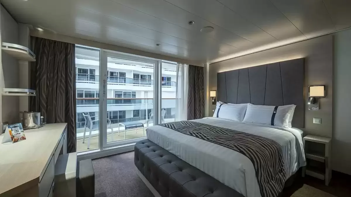 Une cabine à bord du MSC World Europa