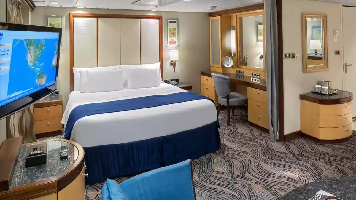 Une cabine à bord du Navigator of the Seas