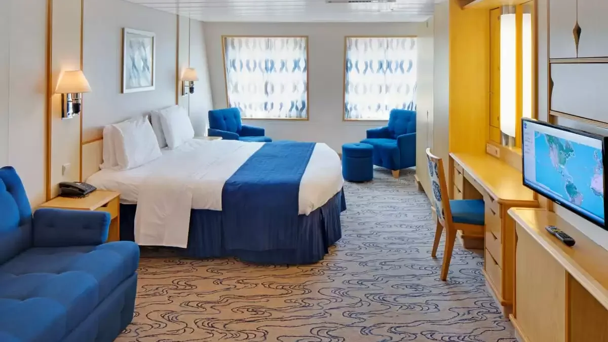 Une cabine à bord du Navigator of the Seas