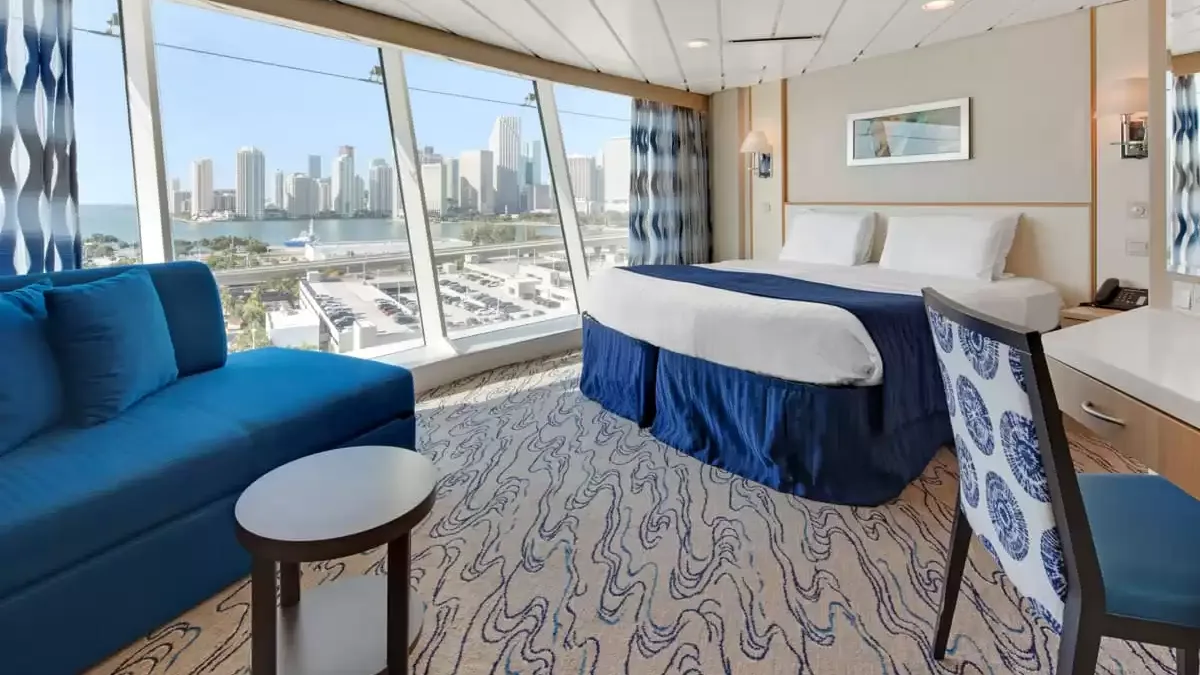 Une cabine à bord du Navigator of the Seas