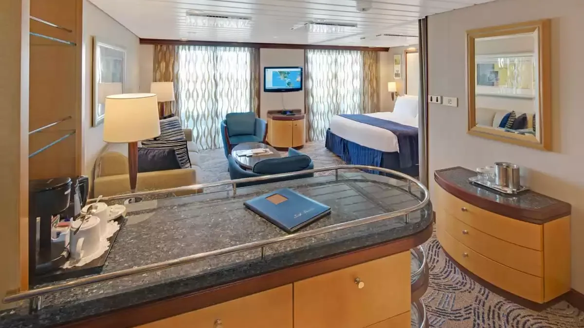 Une cabine à bord du Navigator of the Seas