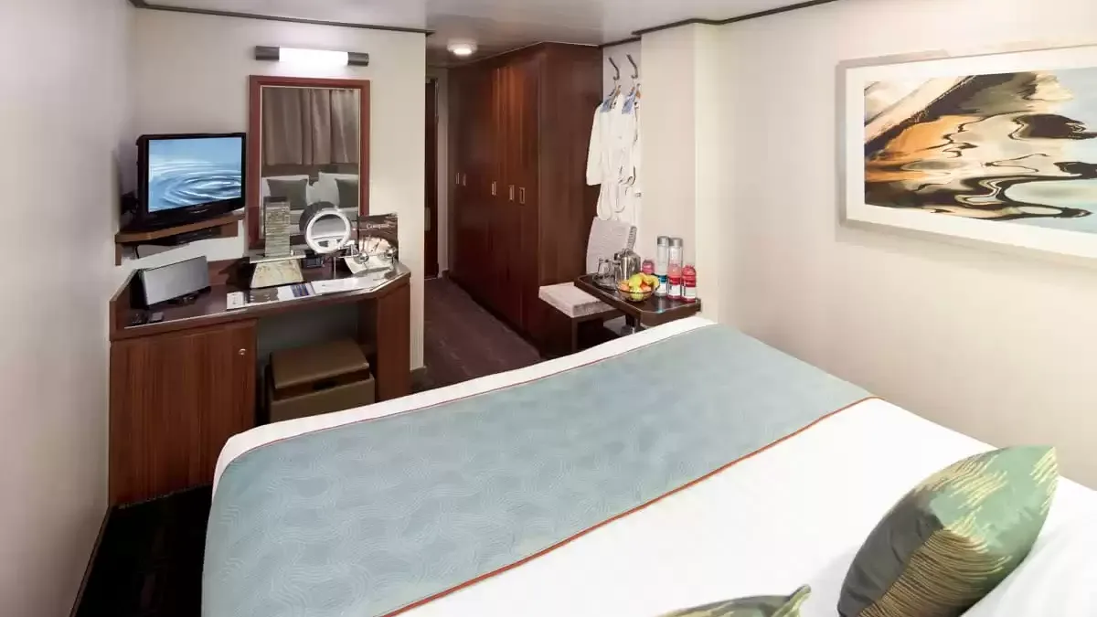 Une cabine à bord du Nieuw Amsterdam
