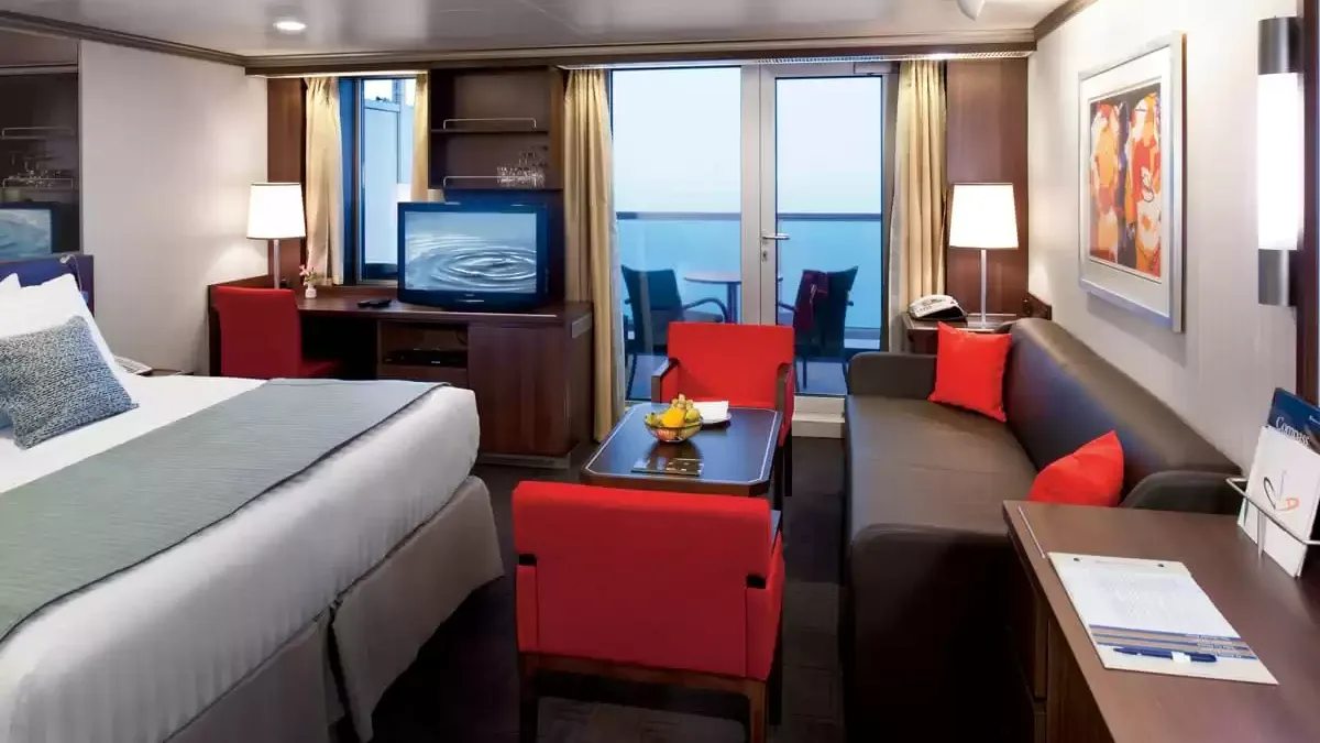 Une cabine à bord du Nieuw Amsterdam