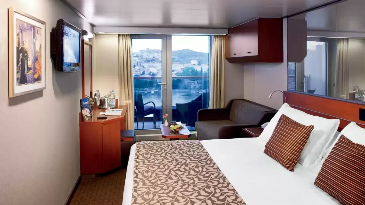 Une cabine à bord du Nieuw Amsterdam