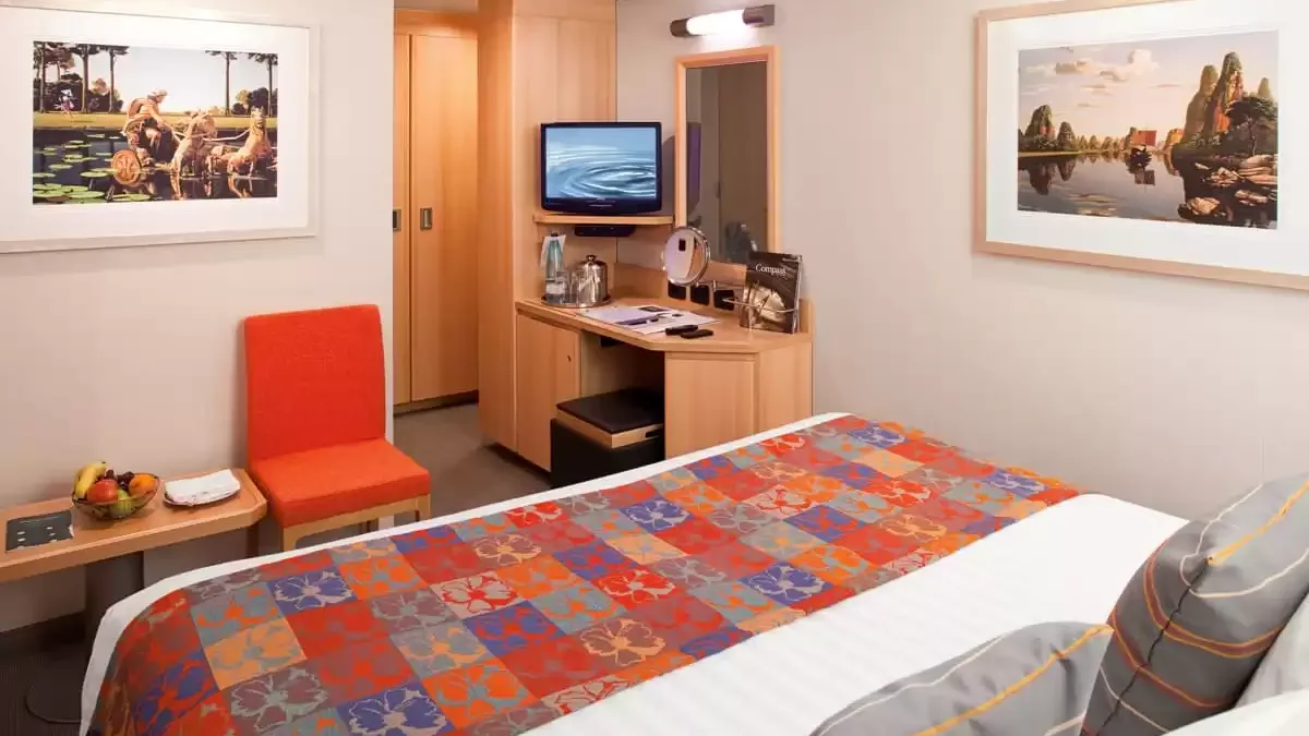 Une cabine à bord du Nieuw Amsterdam