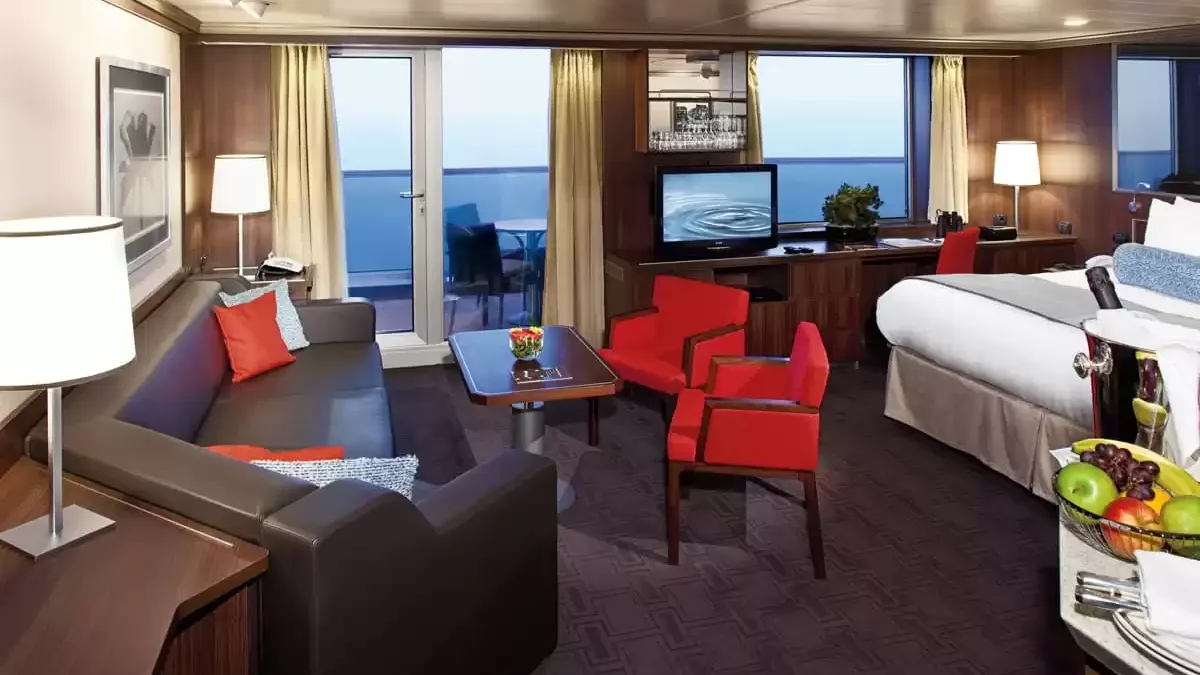 Une cabine à bord du Nieuw Amsterdam