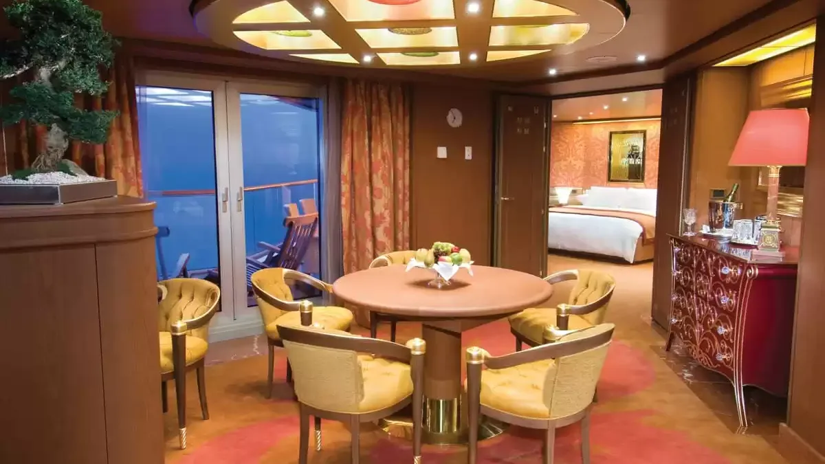 Une cabine à bord du Noordam