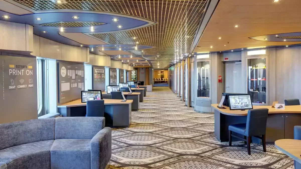 Espaces et activités à bord du Noordam