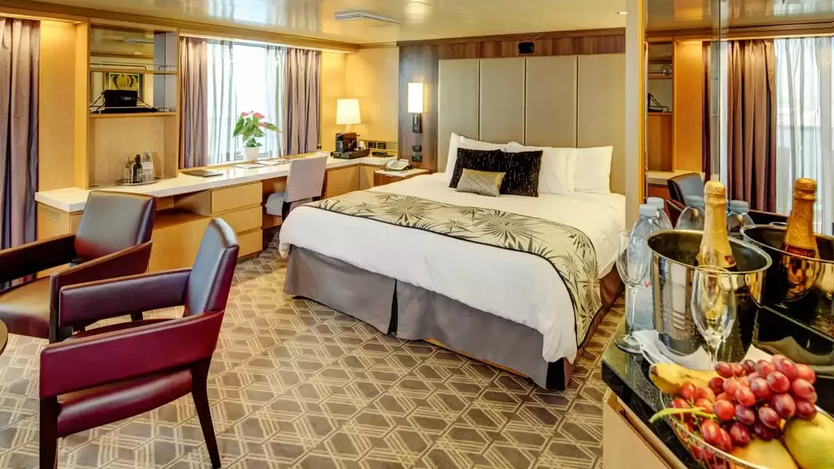 Une cabine à bord du Noordam