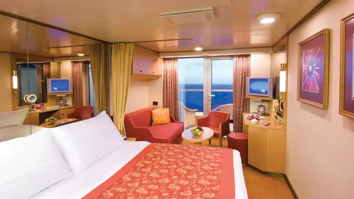 Une cabine à bord du Noordam