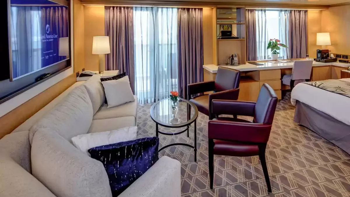 Une cabine à bord du Noordam