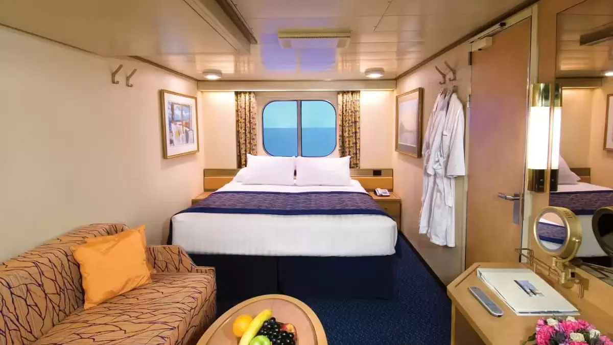 Une cabine à bord du Noordam
