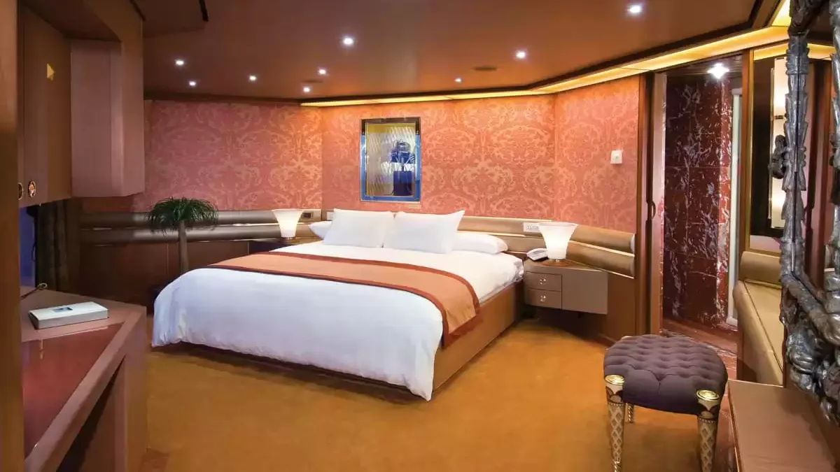 Une cabine à bord du Noordam