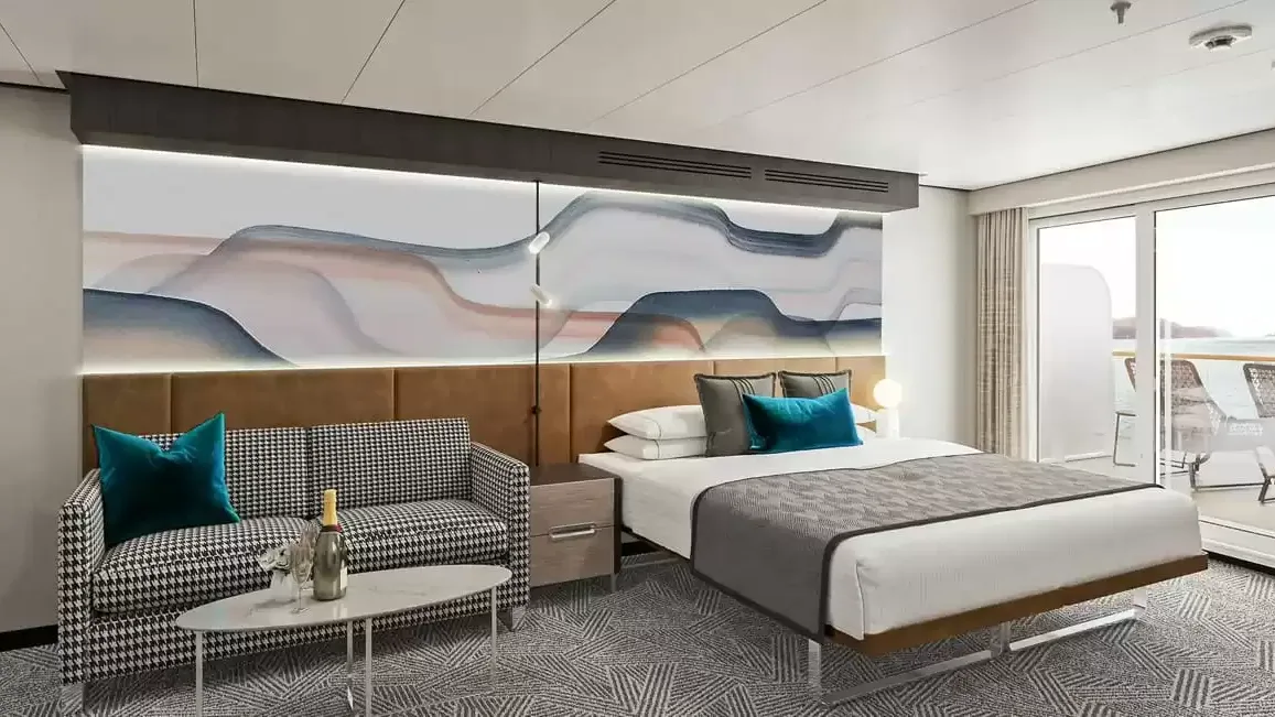 Une cabine à bord du Norwegian Aqua