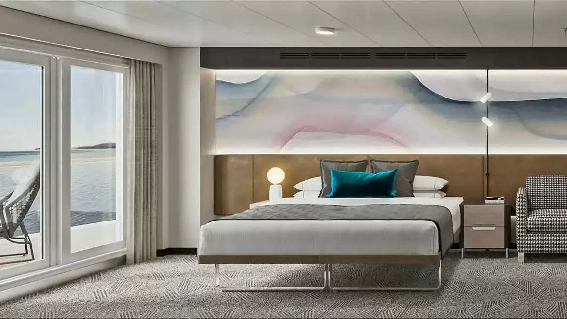 Une cabine à bord du Norwegian Aqua