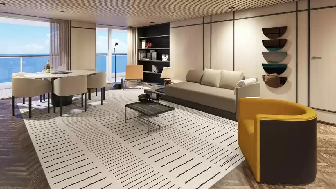 Une cabine à bord du Norwegian Aqua