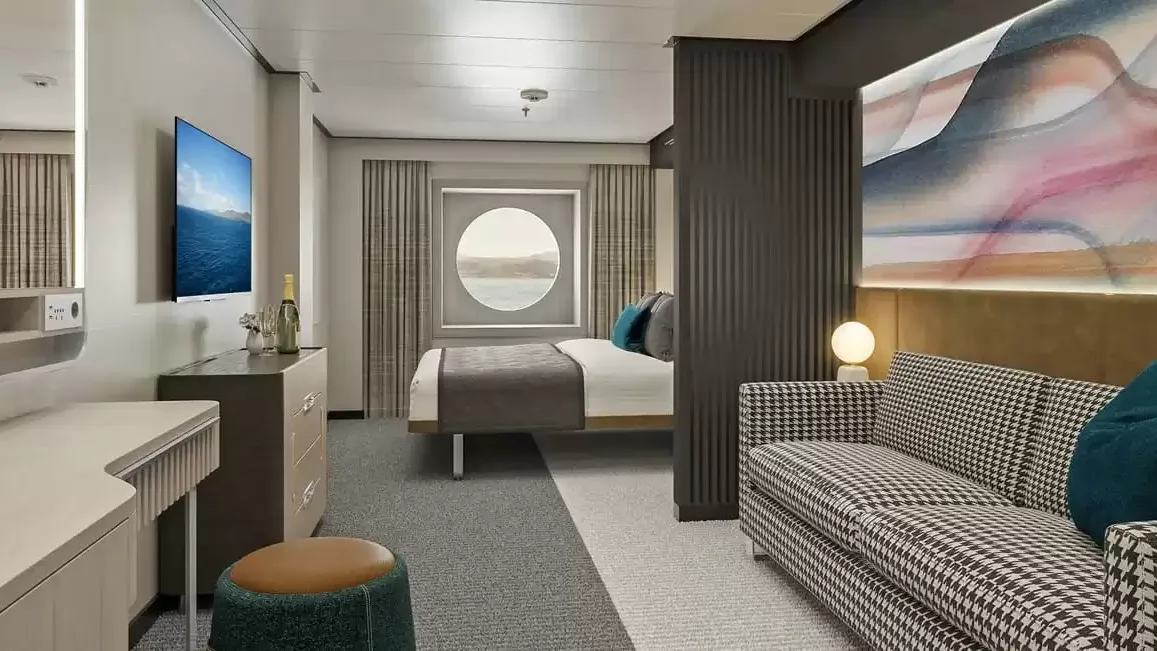 Une cabine à bord du Norwegian Aqua