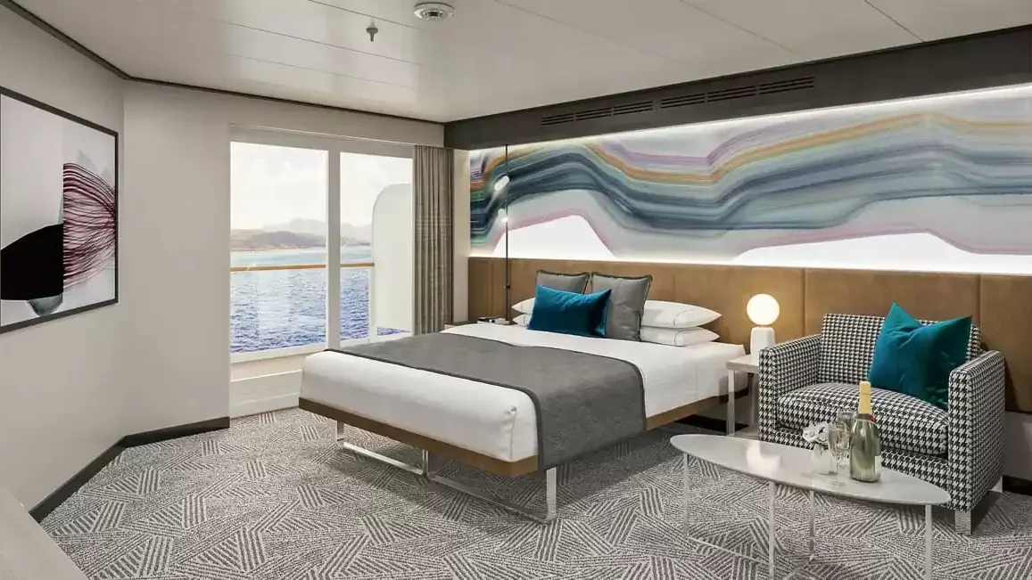 Une cabine à bord du Norwegian Aqua