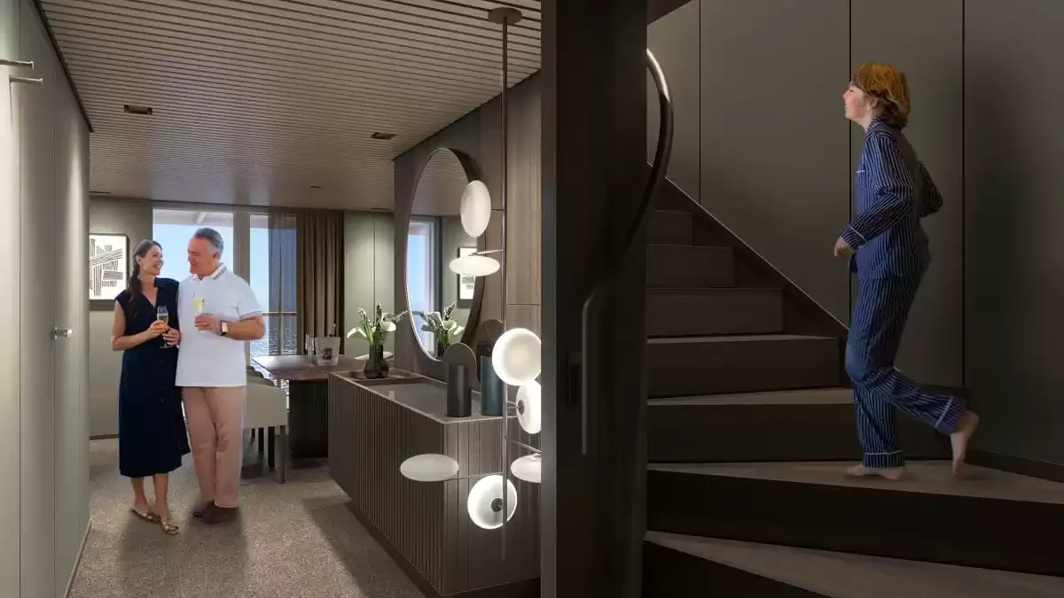 Une cabine à bord du Norwegian Aqua