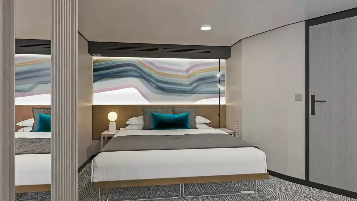 Une cabine à bord du Norwegian Aqua