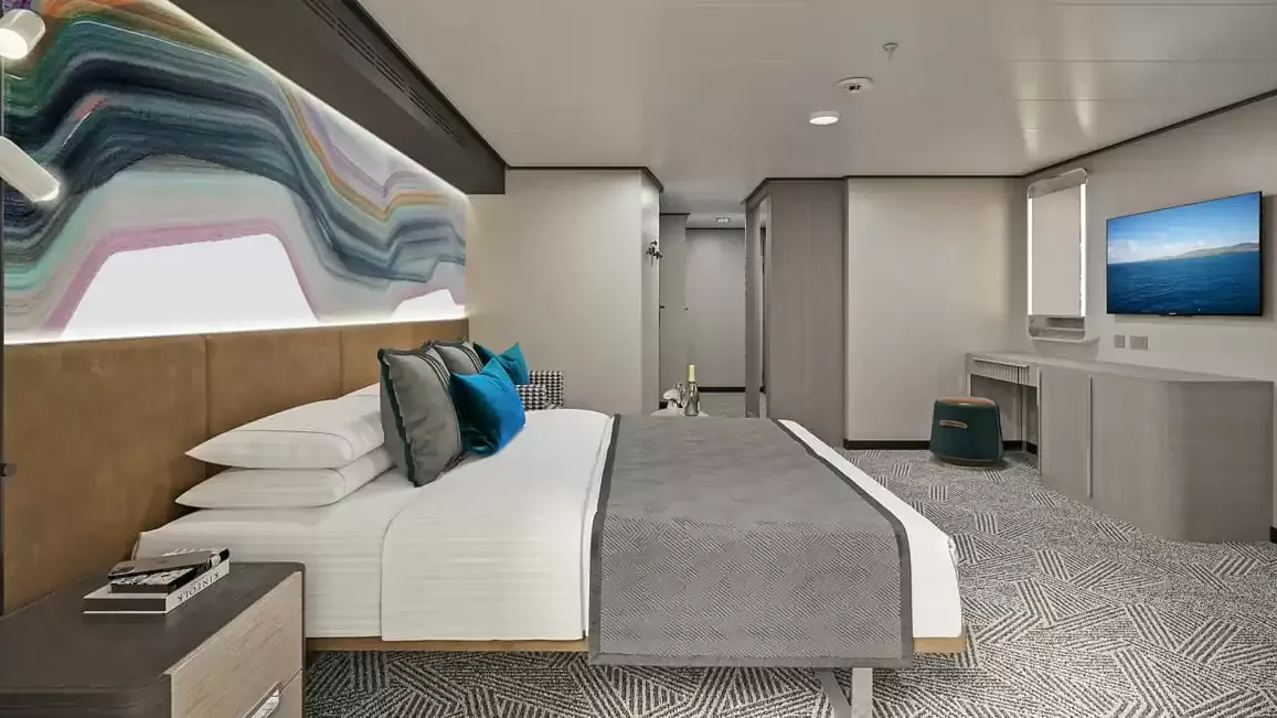 Une cabine à bord du Norwegian Aqua