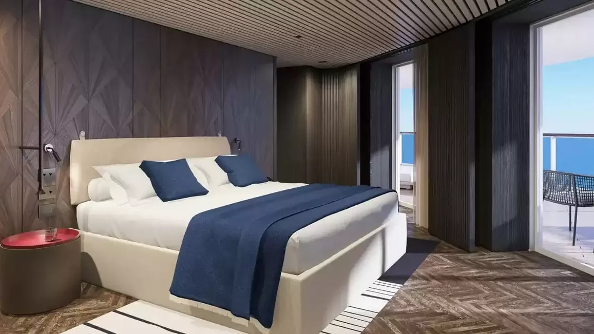 Une cabine à bord du Norwegian Aqua
