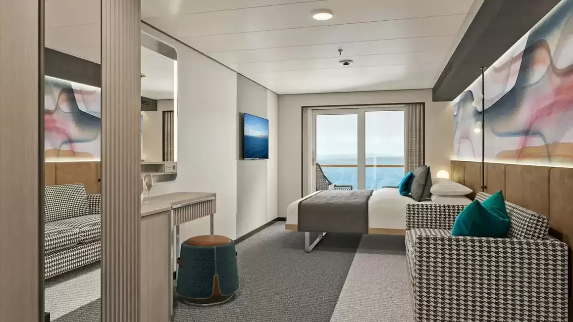 Une cabine à bord du Norwegian Aqua