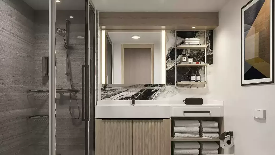 Une cabine à bord du Norwegian Aqua