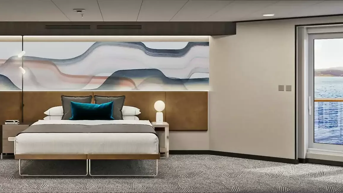 Une cabine à bord du Norwegian Aqua