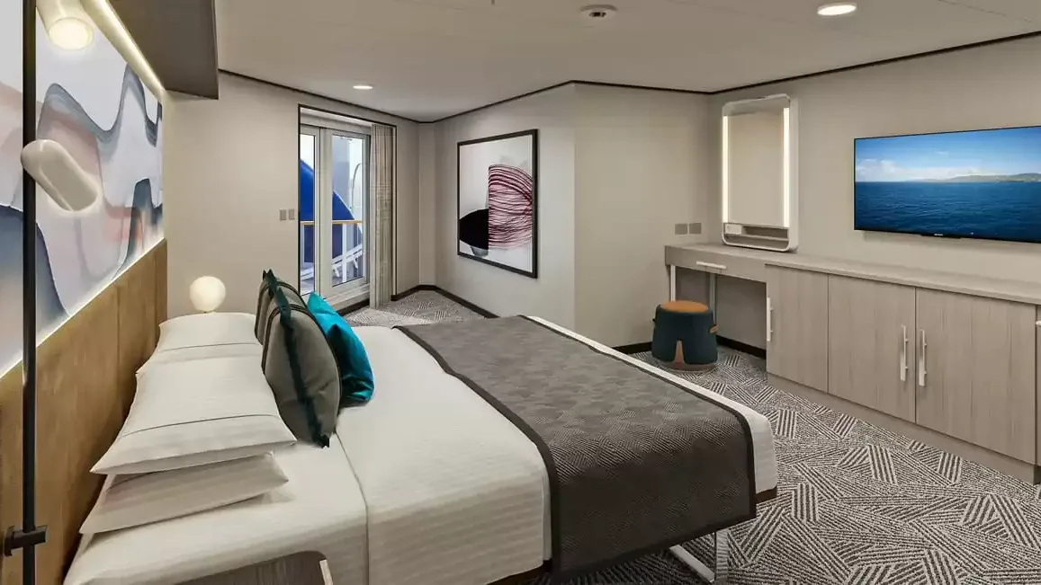 Une cabine à bord du Norwegian Aqua