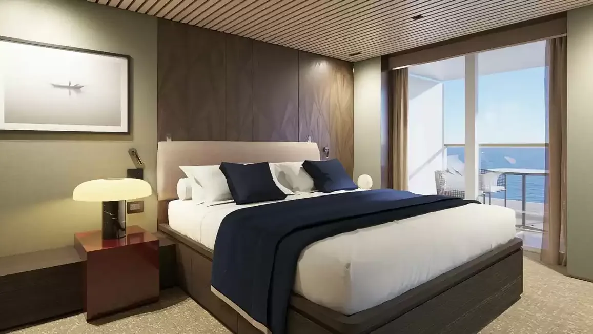Une cabine à bord du Norwegian Aqua