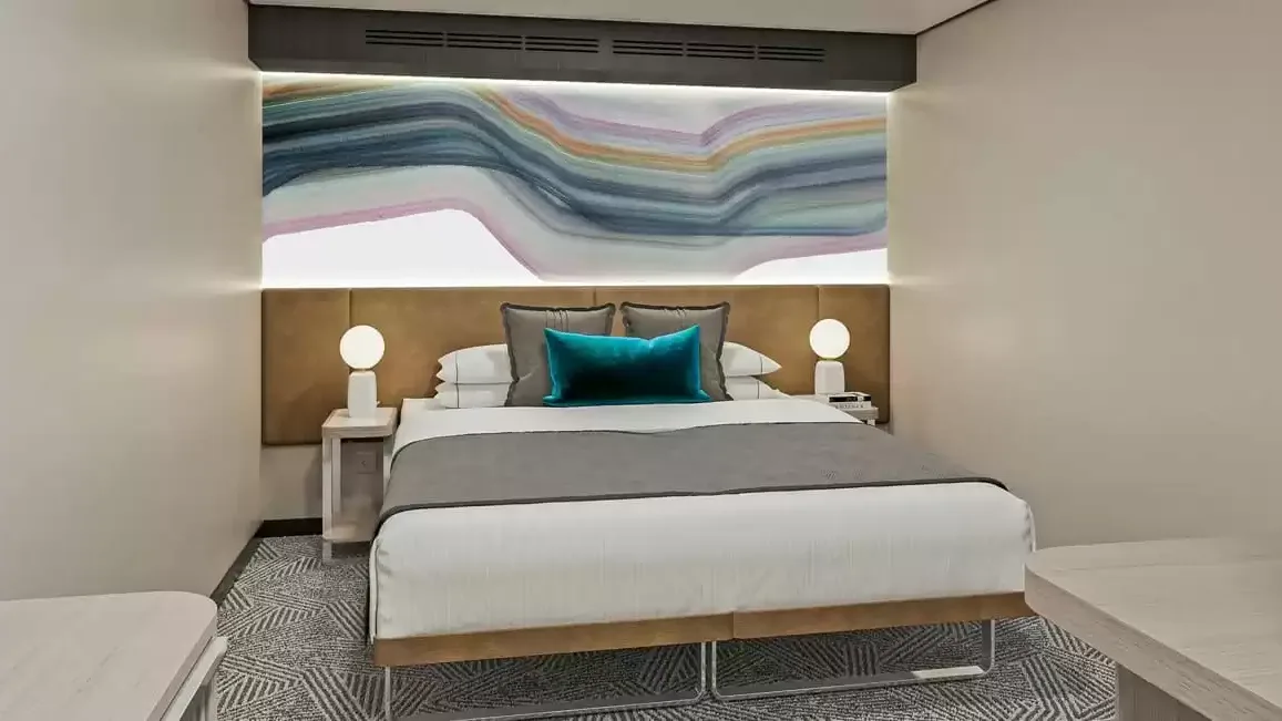 Une cabine à bord du Norwegian Aqua