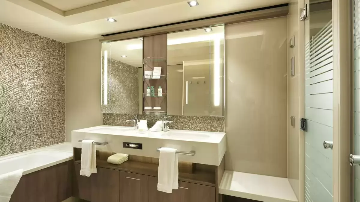 Une cabine à bord du Norwegian Bliss