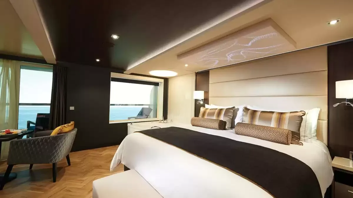 Une cabine à bord du Norwegian Bliss