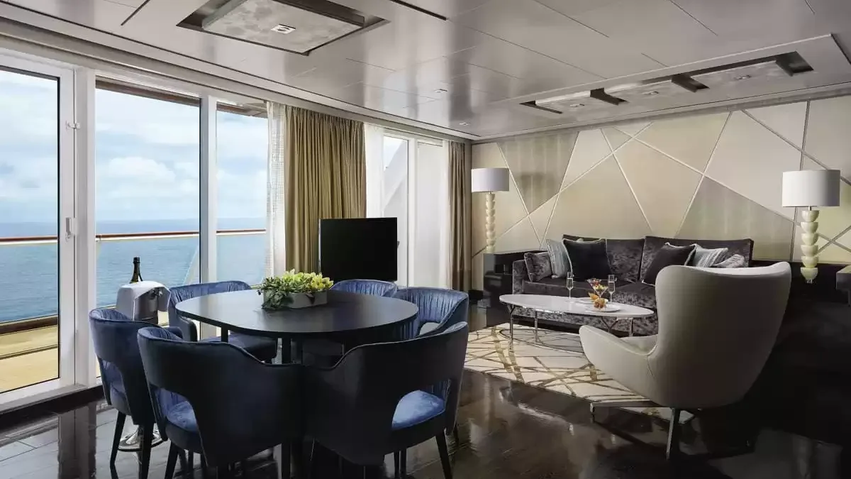 Une cabine à bord du Norwegian Bliss