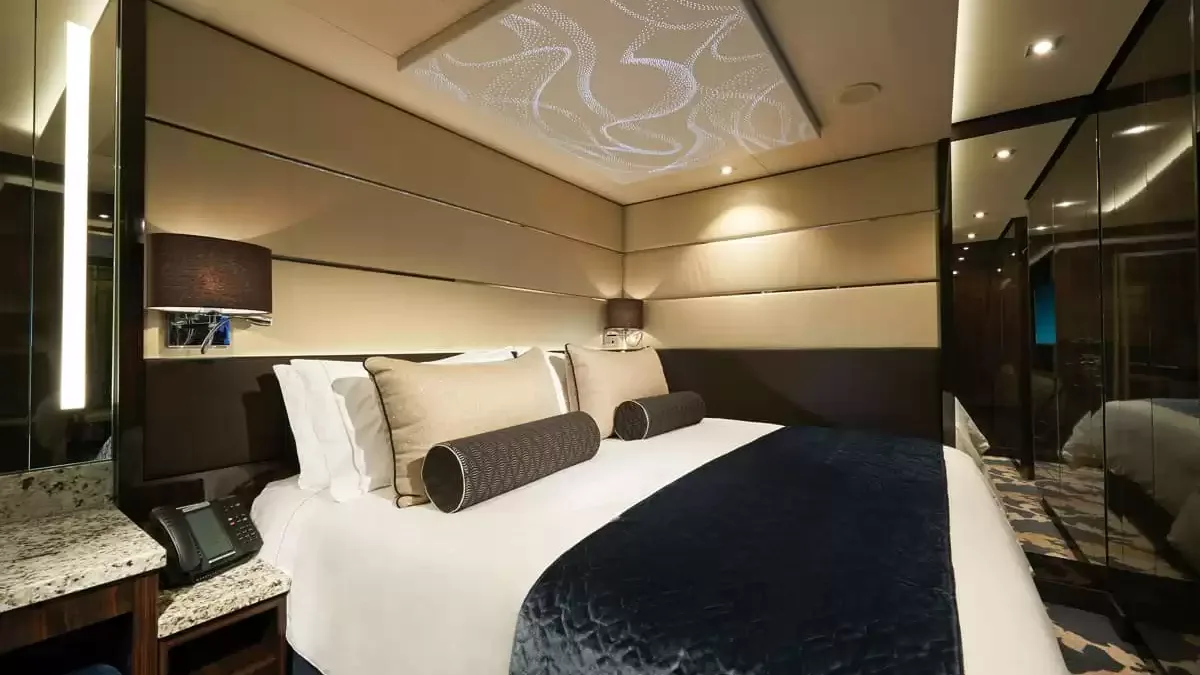 Une cabine à bord du Norwegian Bliss