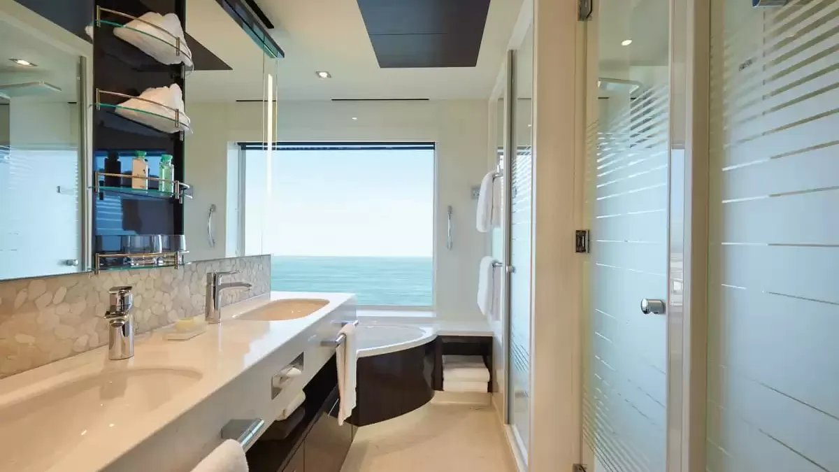 Une cabine à bord du Norwegian Bliss