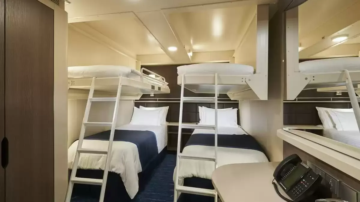 Une cabine à bord du Norwegian Bliss