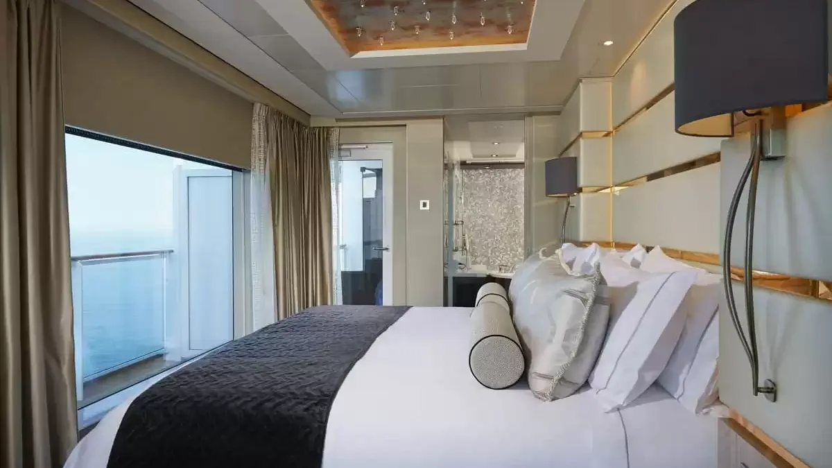 Une cabine à bord du Norwegian Bliss