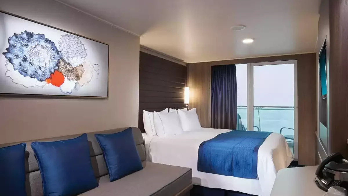 Une cabine à bord du Norwegian Bliss
