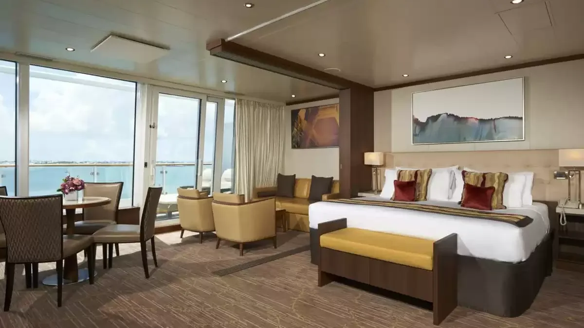 Une cabine à bord du Norwegian Dawn